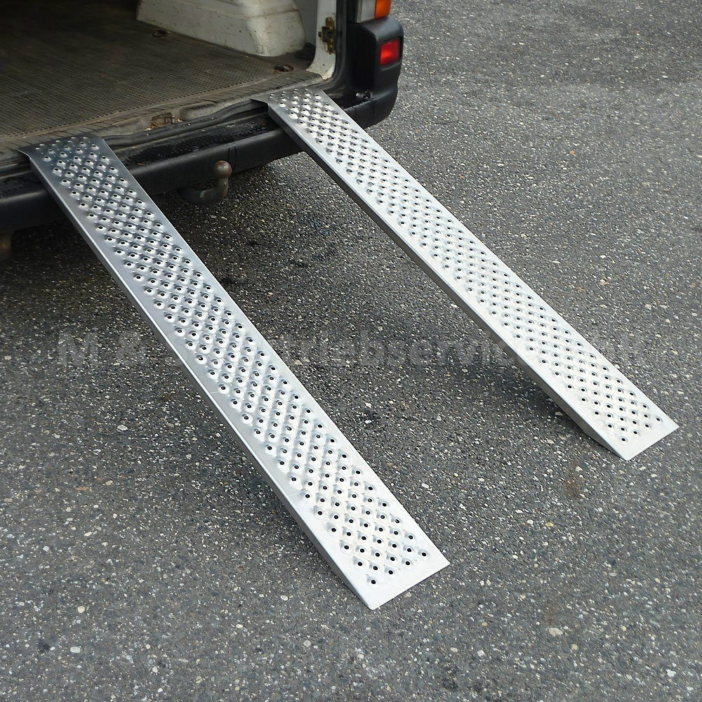 Nájezdové rampy nakládací vjezdové Sady 2ks 400kg Alu MS11423(2x11366)